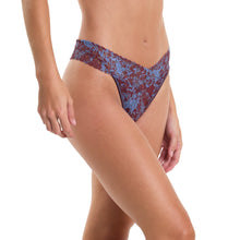 Signature Lace Original Rise Thong & Saxx Boxer Brief | Shadow Tropics (Brown)