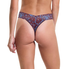 Signature Lace Original Rise Thong & Saxx Boxer Brief | Shadow Tropics (Brown)