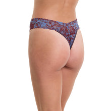 Signature Lace Original Rise Thong & Saxx Boxer Brief | Shadow Tropics (Brown)