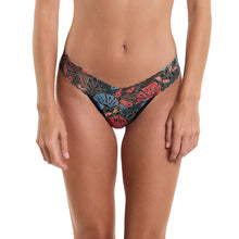 Sinature Lace Low Rise Thong & Saxx Boxer Brief | Desert Palms (Red)