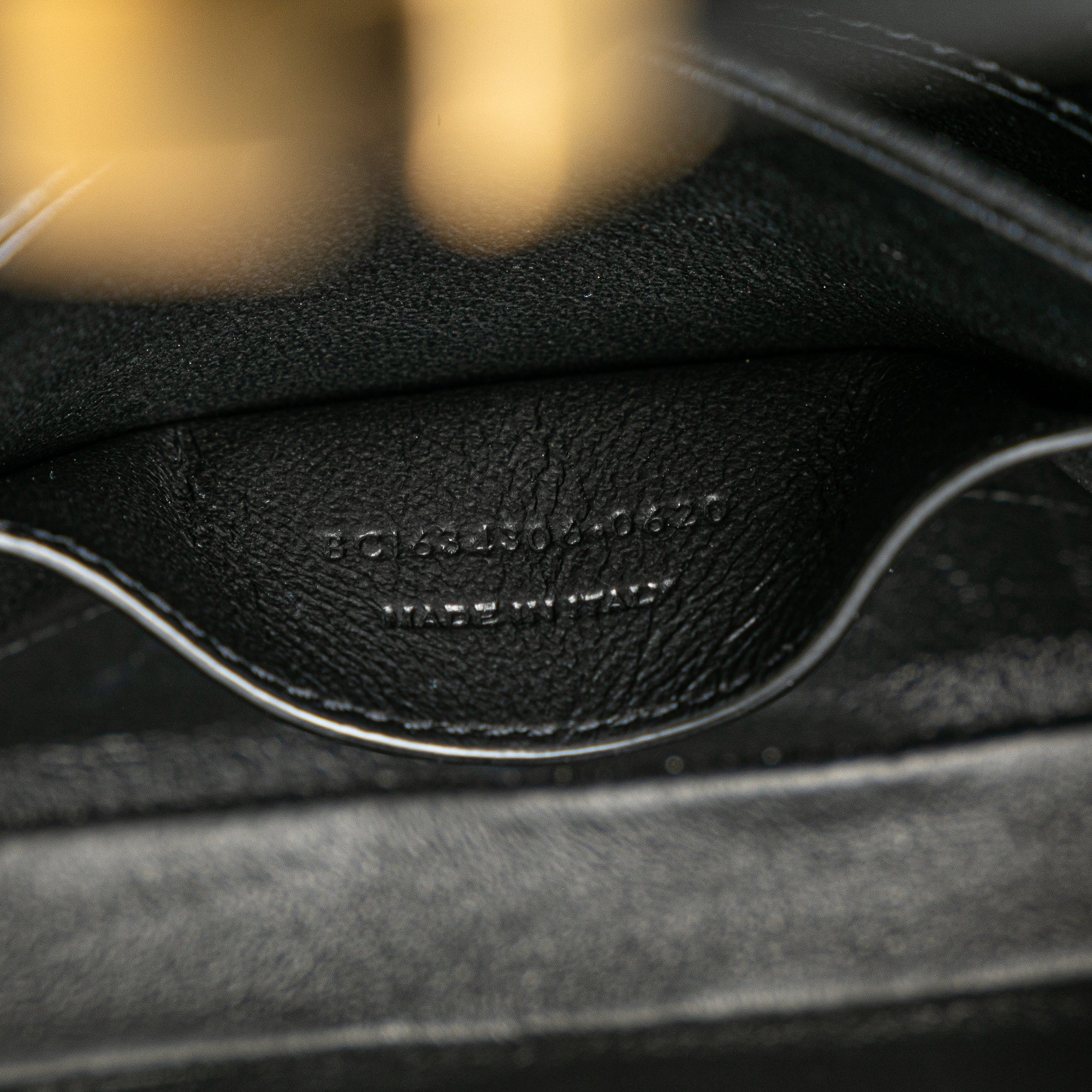 Saint Laurent | Pre-Owned Small Calfskin Solferino Satchel In Box | Black