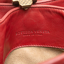 Bottega Veneta | Pre-Owned Mini Nappa Intrecciato Roma Satchel | Red