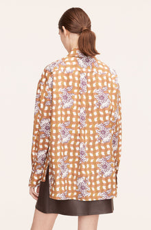 Gingham Daisy Button Down | Gingham Daisey Toffee Combo