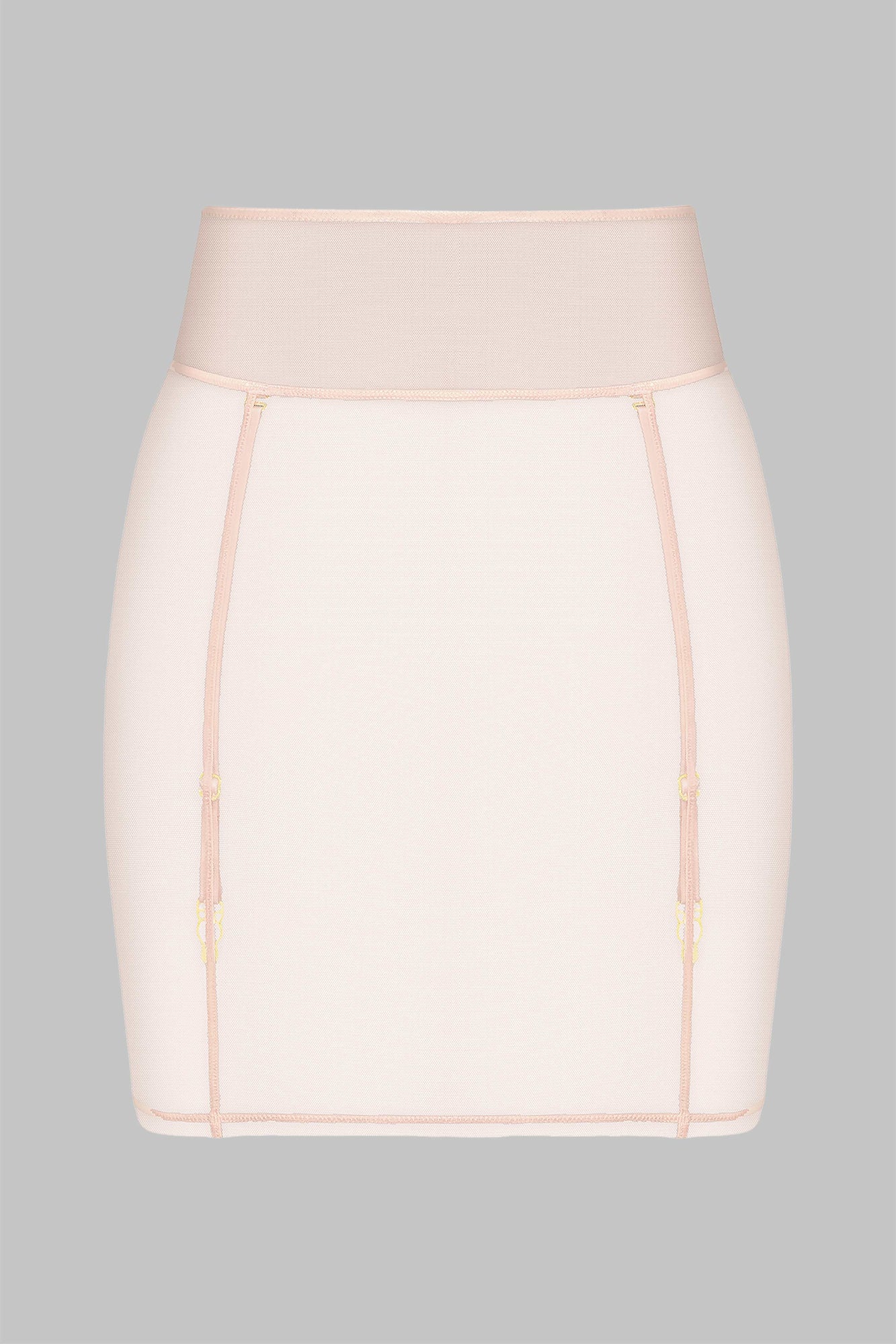 Skirt with Suspenders - L'Amoureuse | Pink