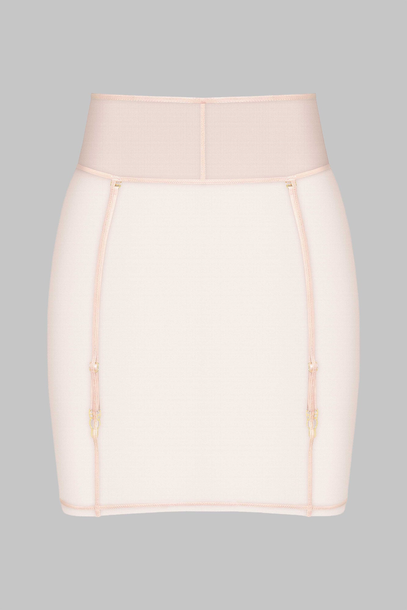 Skirt with Suspenders - L'Amoureuse | Pink