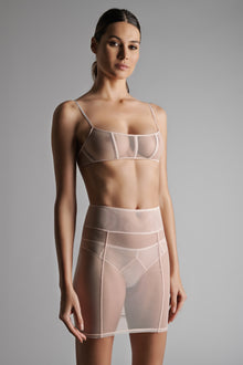 Skirt with Suspenders - L'Amoureuse | Pink