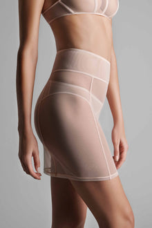Skirt with Suspenders - L'Amoureuse | Pink
