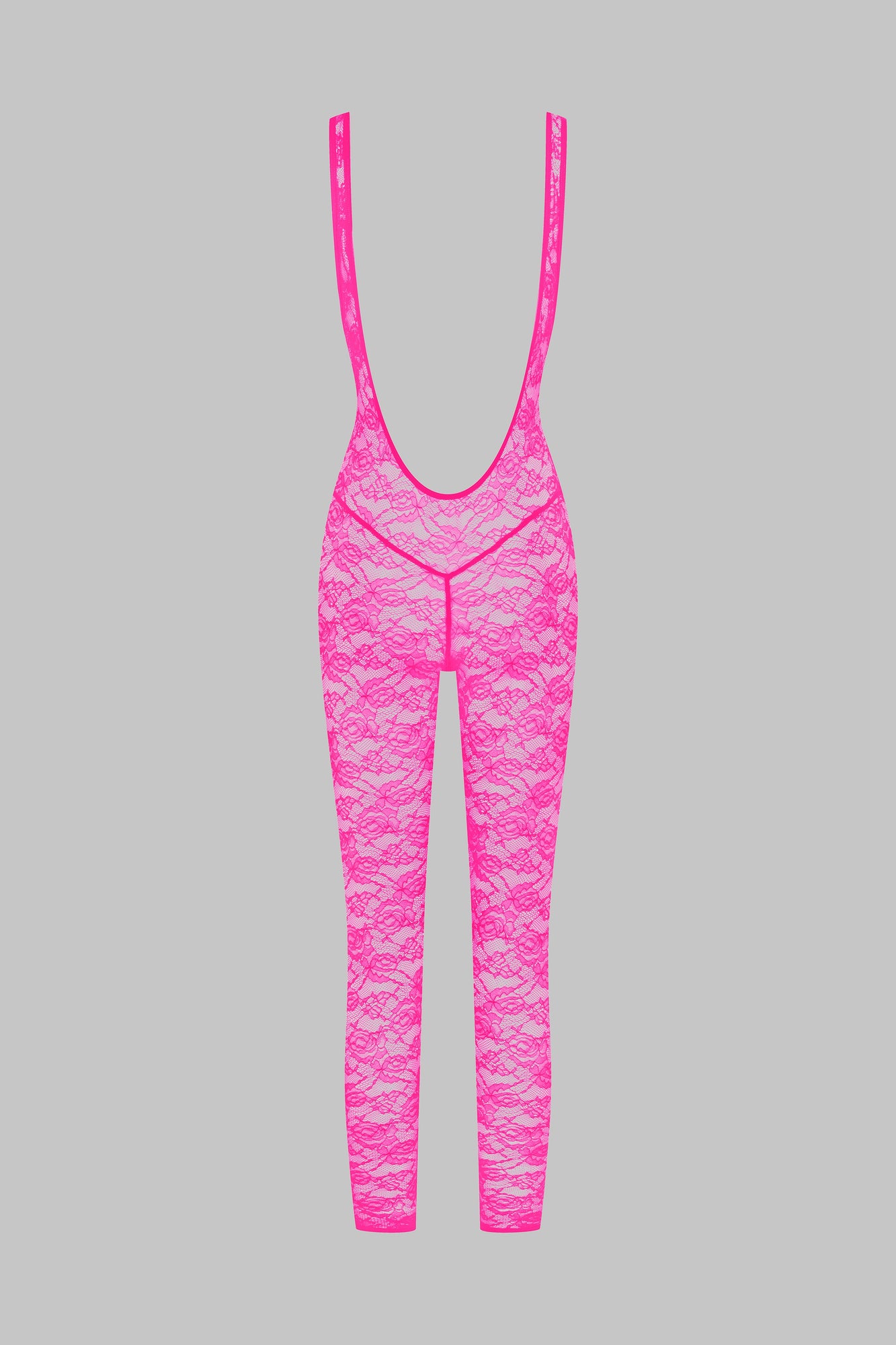 Backless Jumpsuit - Flashback Neon | Pink