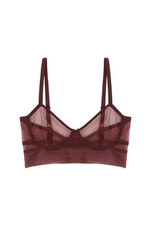 Bare Underwire Full Cup Longline Bra | Bloodstone