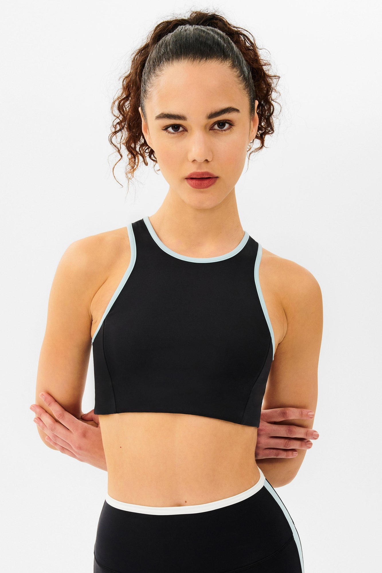 Splits59 | Blake Rigor Bra | Black/Teal