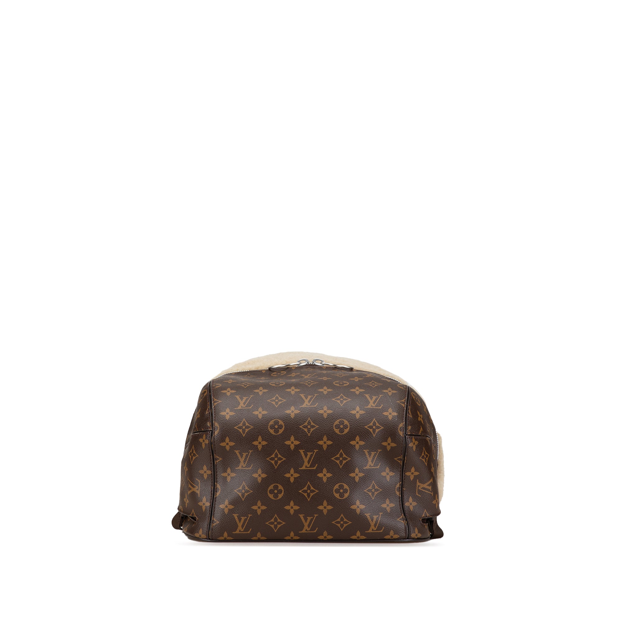 Louis Vuitton | Pre-Owned Marc Newson Monogram Shearling Backpack | Brown