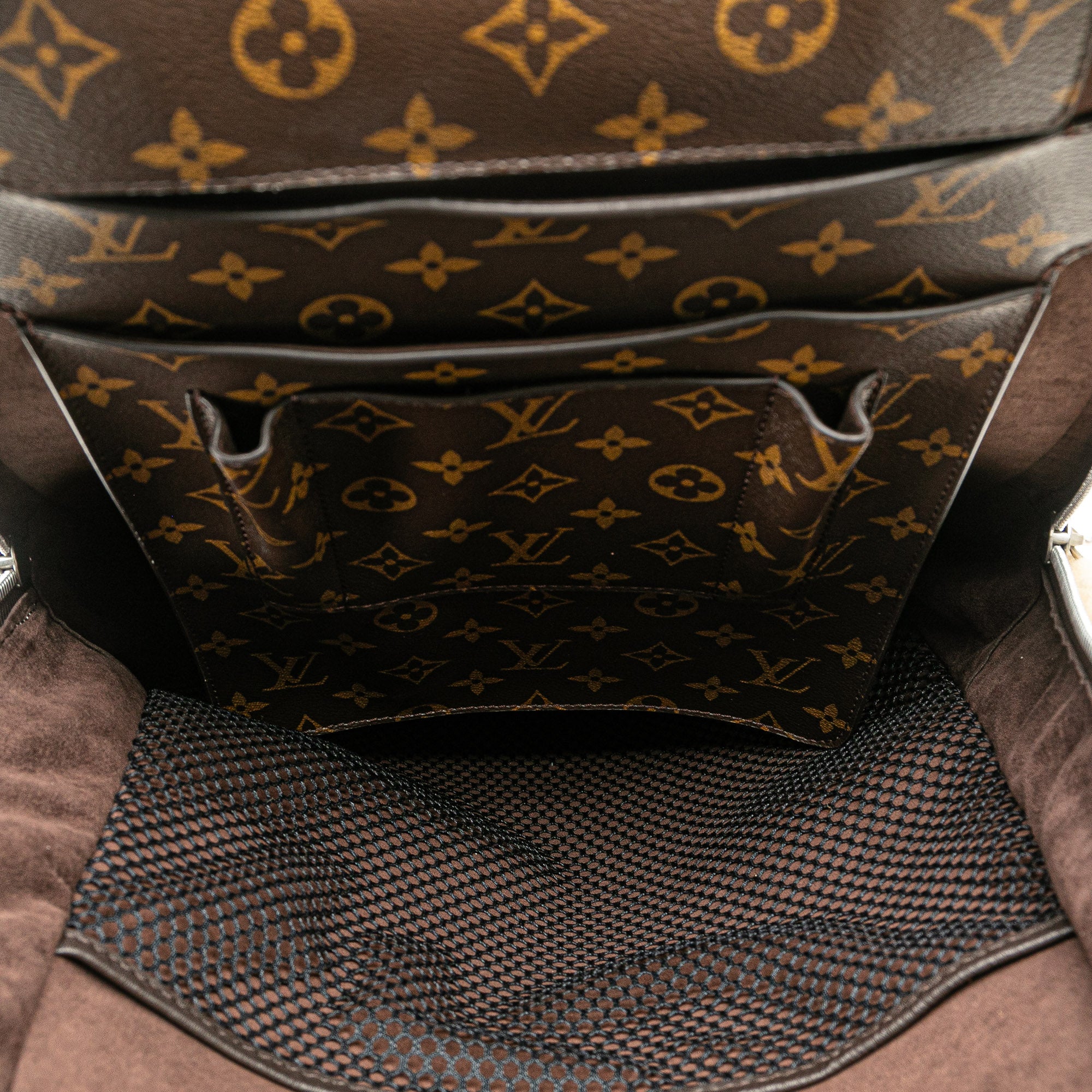 Louis Vuitton | Pre-Owned Marc Newson Monogram Shearling Backpack | Brown