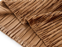 Pleated Skirt | Gold