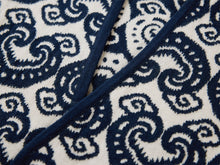 Cross-Front Knitted Cardigan | Navy