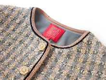 Tweed Knit Cardigan | Grey