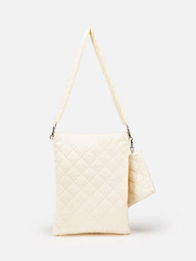 Single-Shoulder Laptop Bag | Ivory