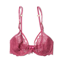 Strappy Lace Underwire Bra | Rosehip (Pink)