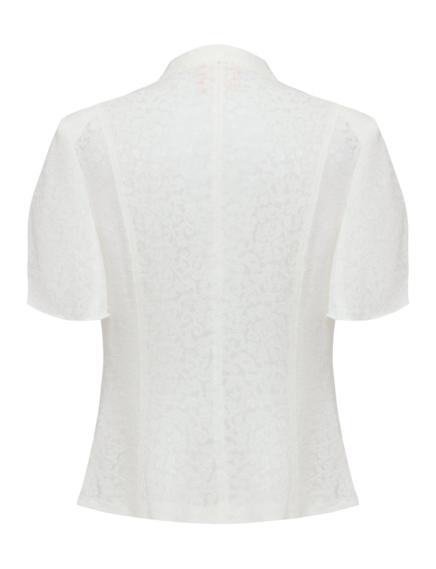 Silk New Chinese-style Suit Jacket | White