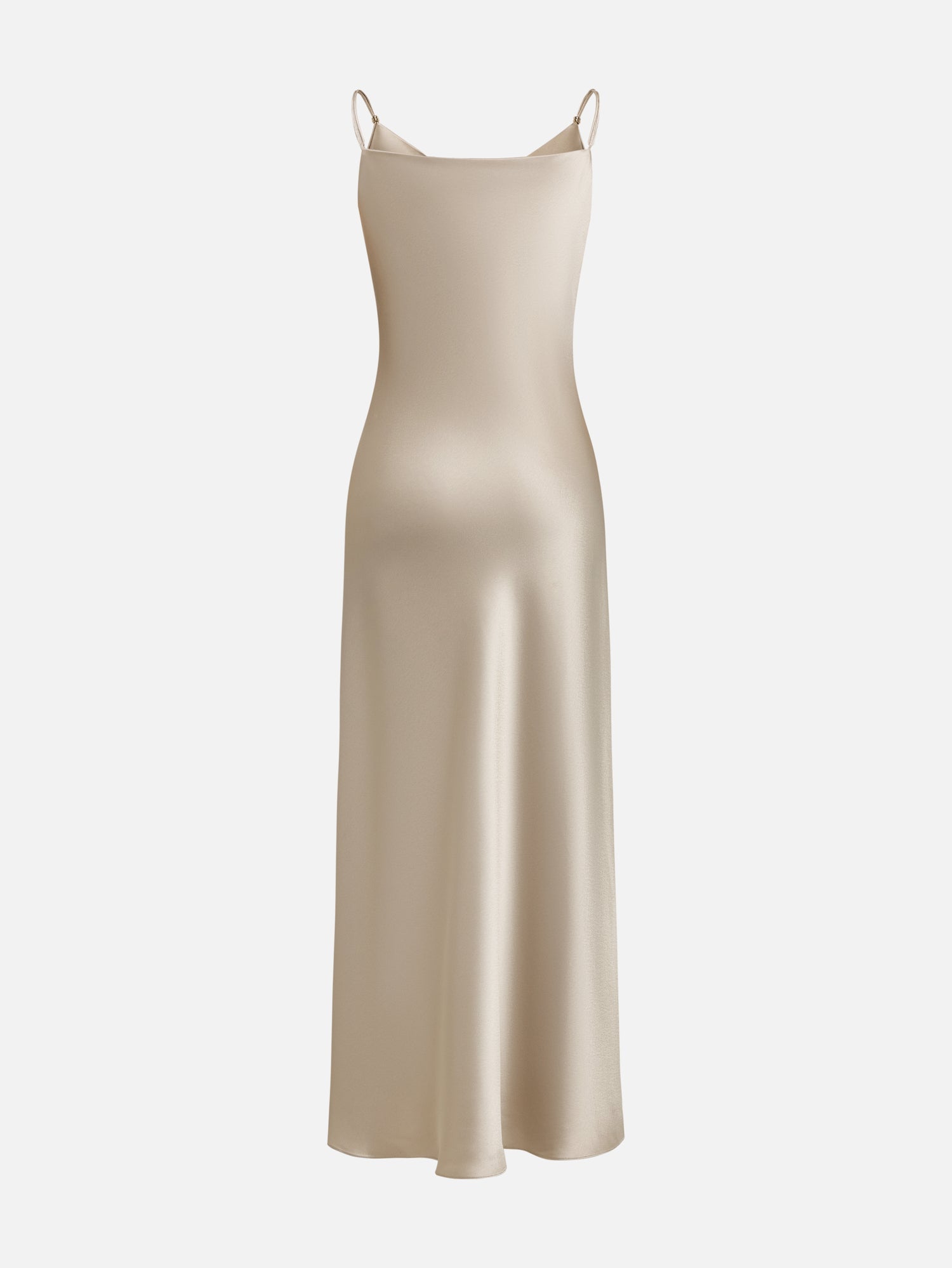 Acetic Acid Suspenders Dress | Camel
