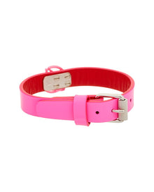Christian Louboutin | Womens | Logo Leather Bracelet | Pink