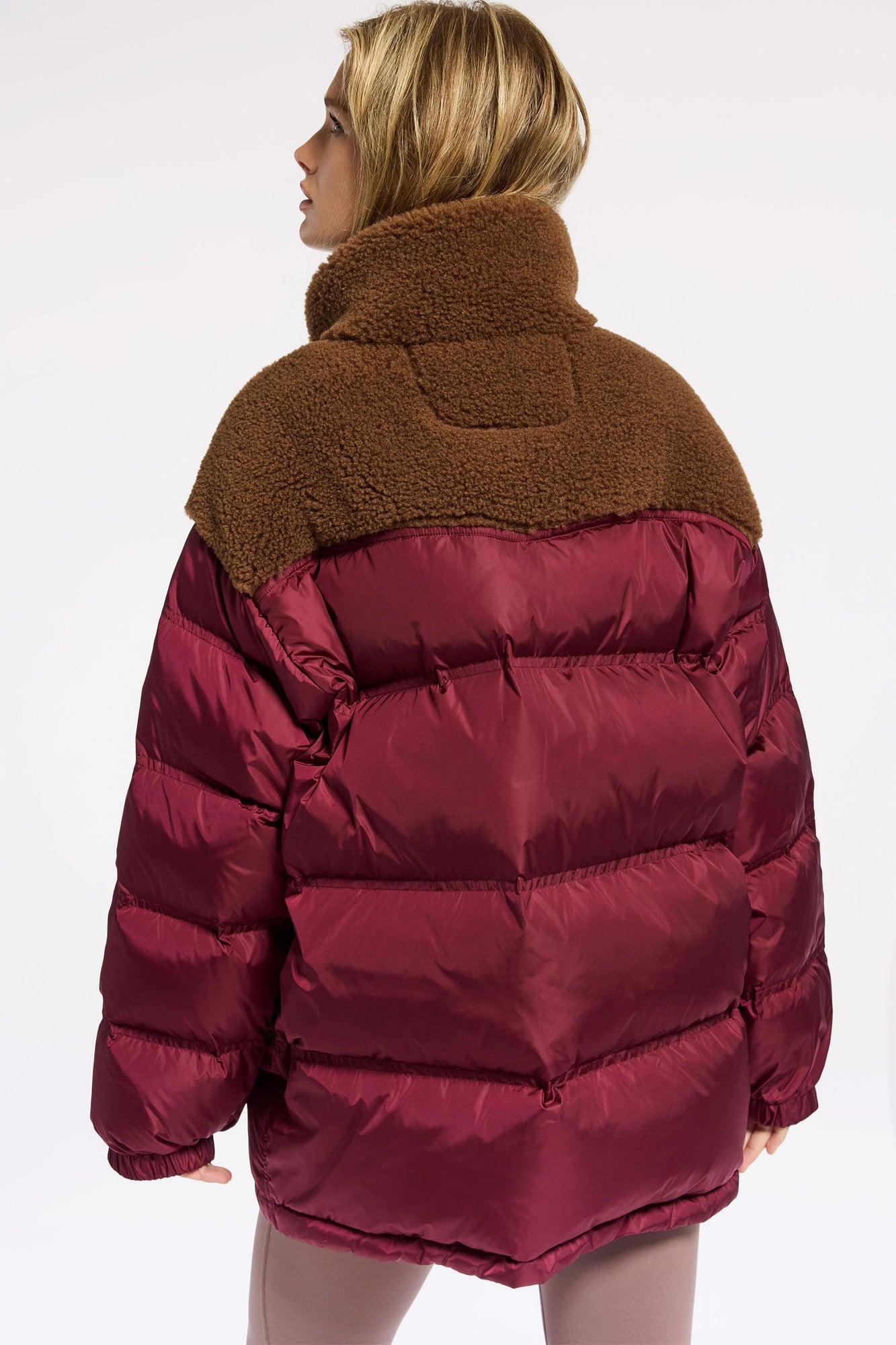 Stand Studio | Lori Jacket | Burgundy/Brown
