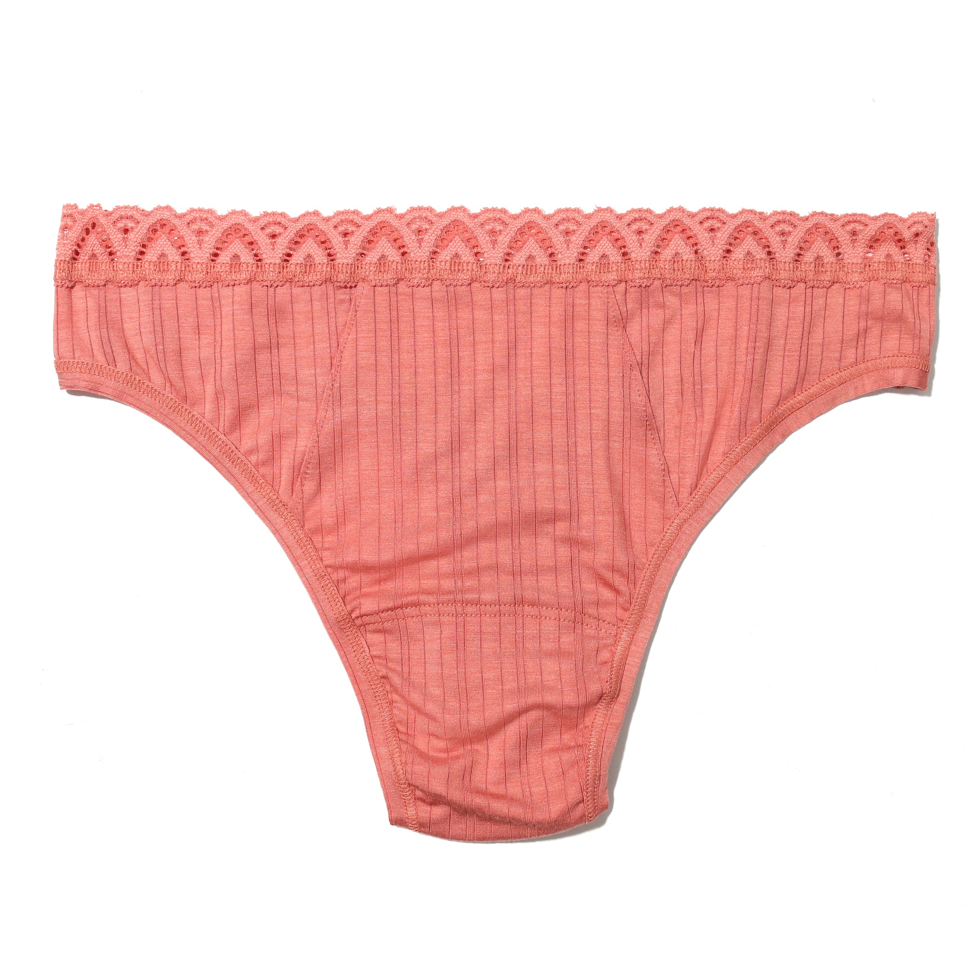 Low Rise Thong | Antique Rose Pink