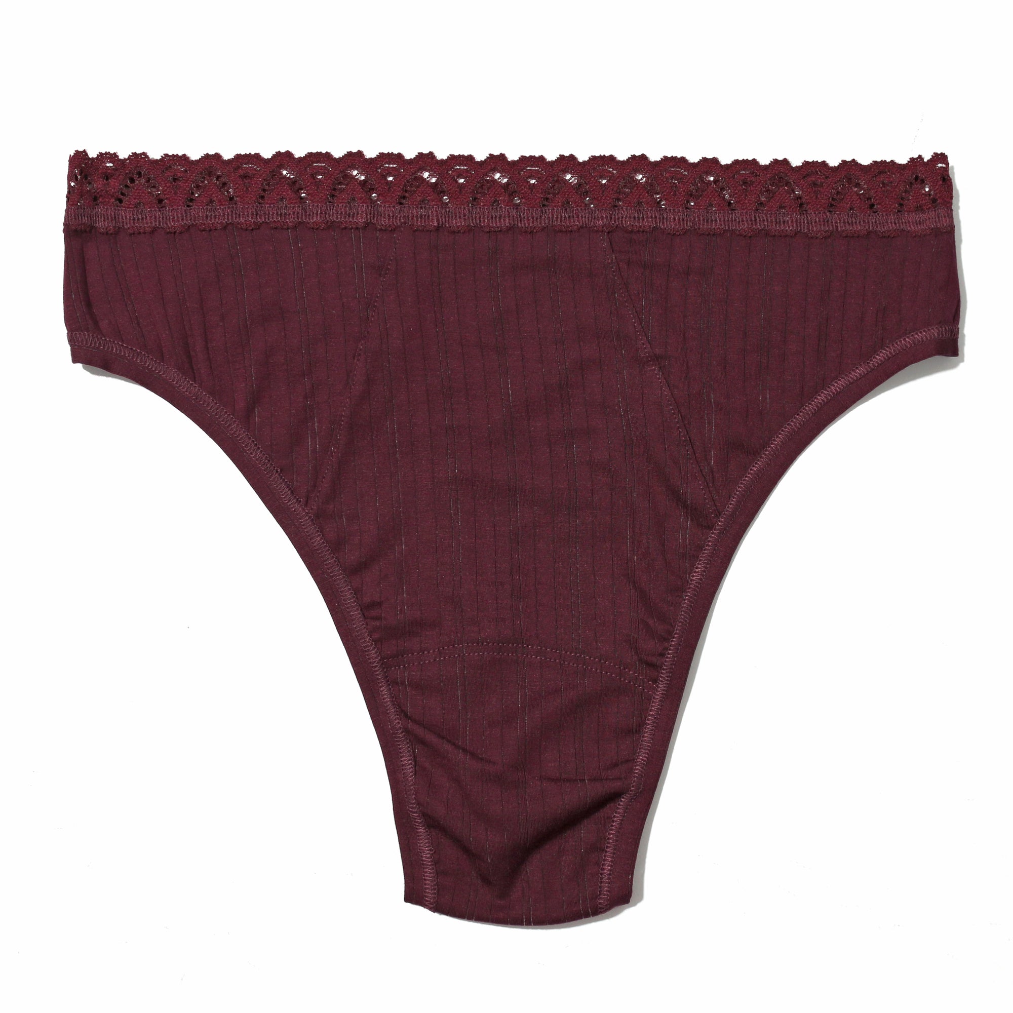 High Cut Thong | Dried Cherry