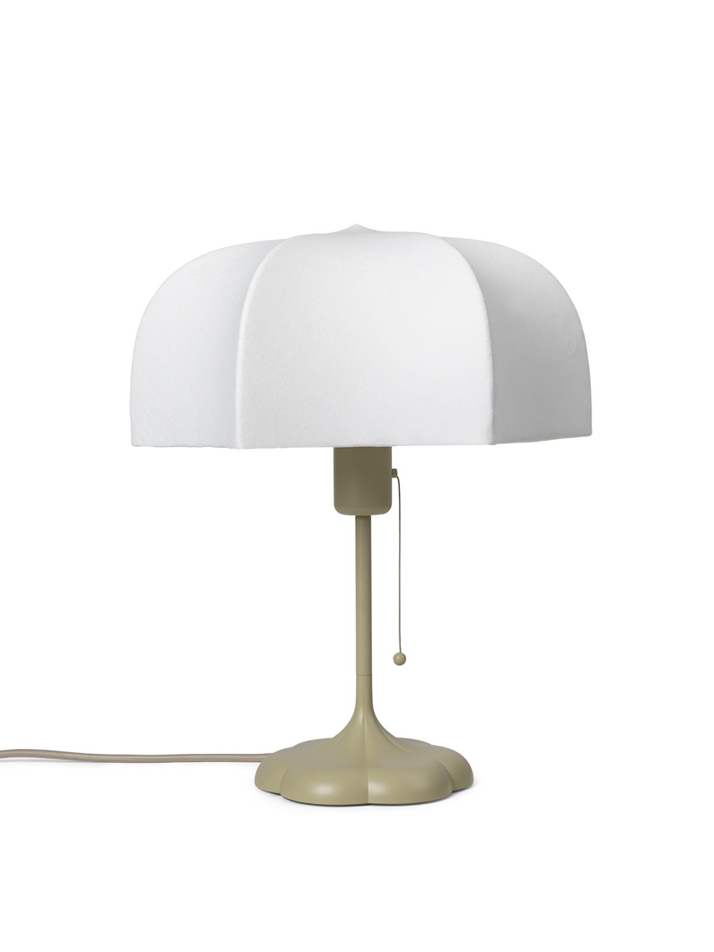 Poem Table Lamp | White/Cashmere | UL