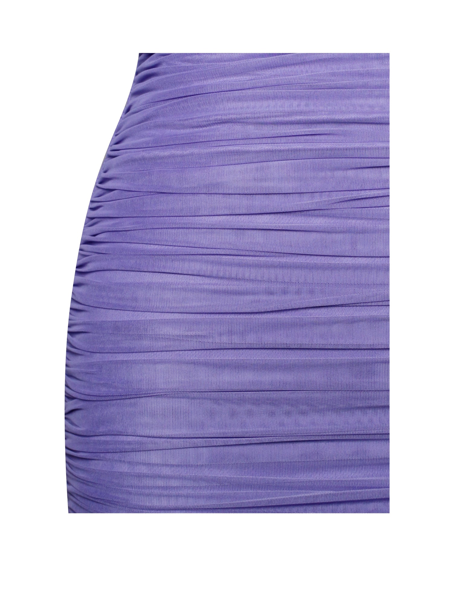 Quylla Very Long Sleeve Mesh Dress | Periwinkle