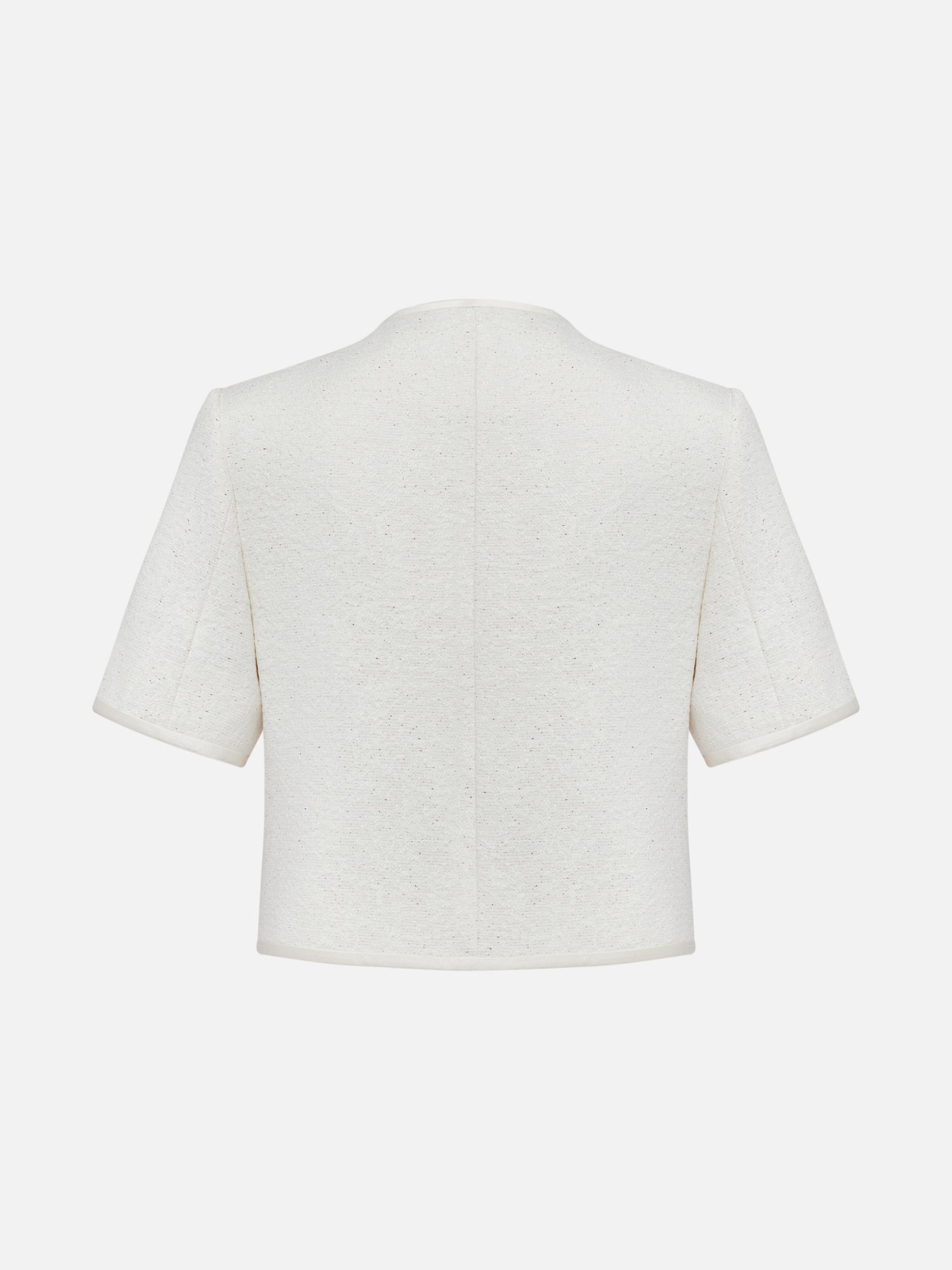 Traditional Style Embroidered Jacket | White