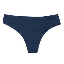 Play Stretch Natural Rise Thong | Bateau Blue