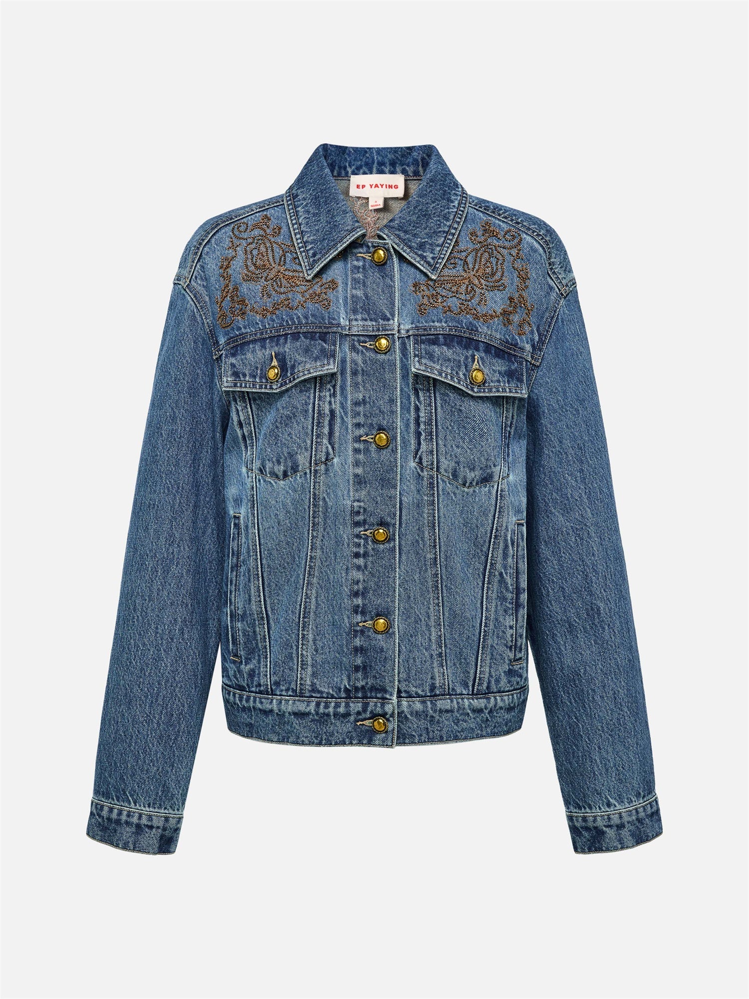 Retro Denim Jacket | Blue