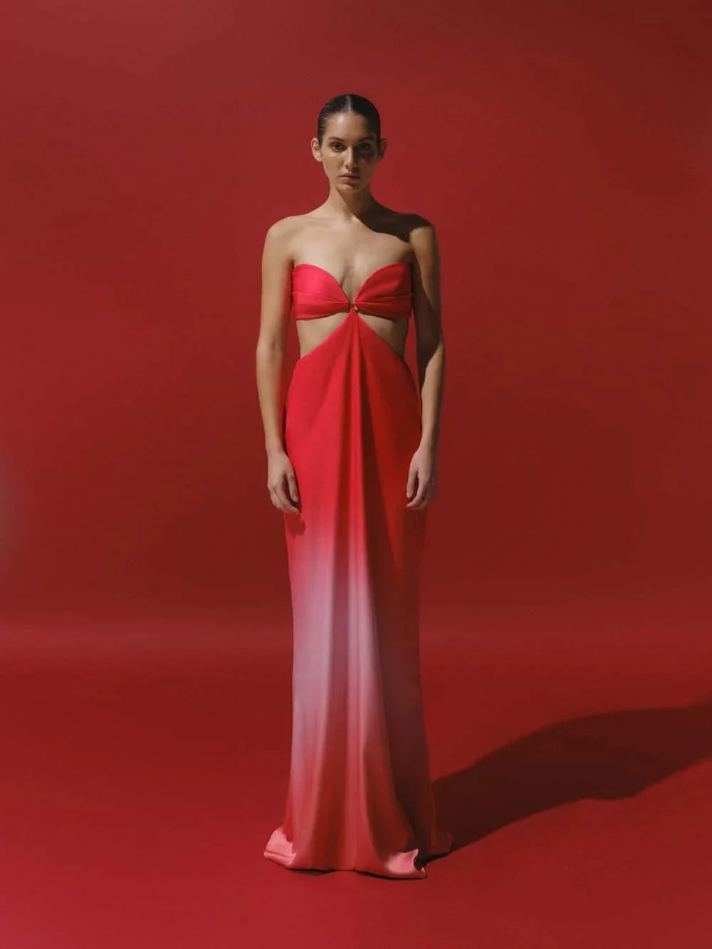 Riri Maxi Dress | Off Red