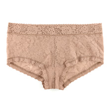 Plus Size Daily Lace Boyshort | Taupe