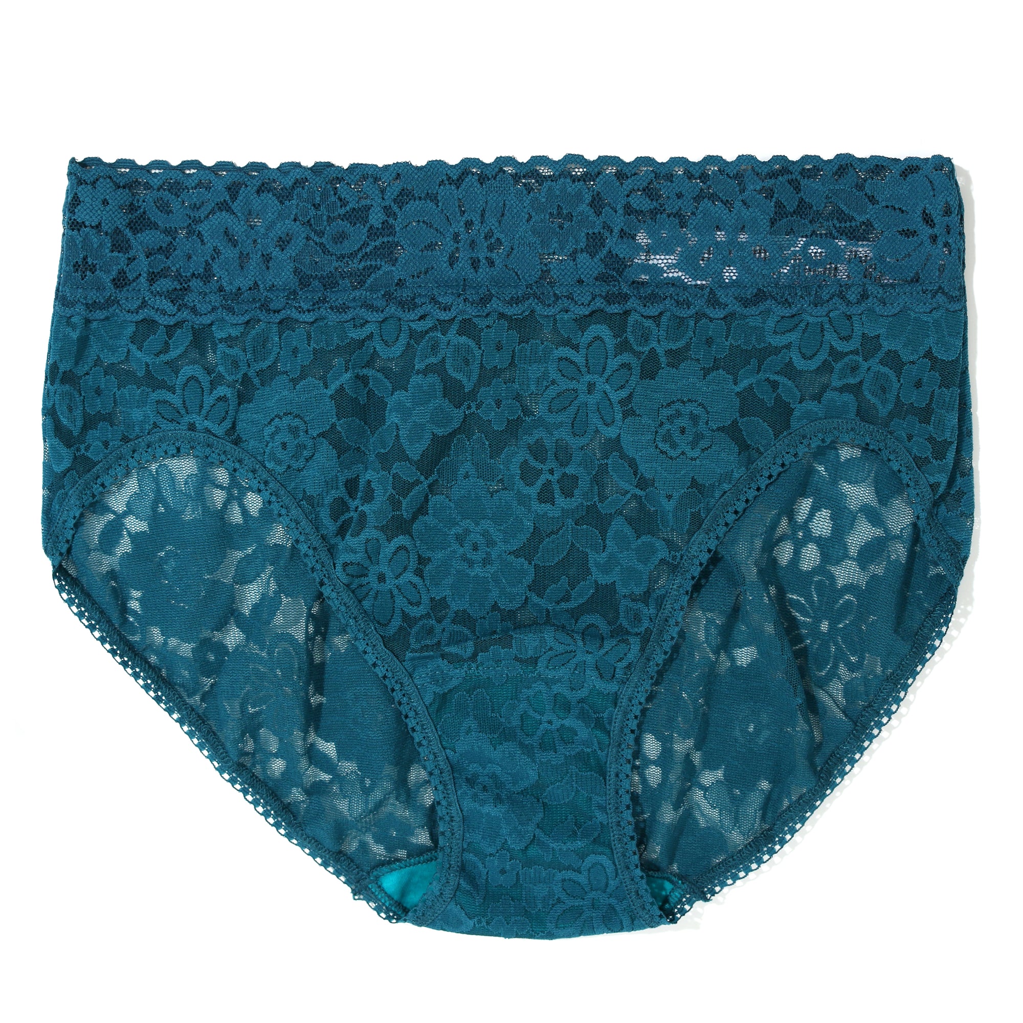 Daily Lace French Brief | Earth Dance (Green)