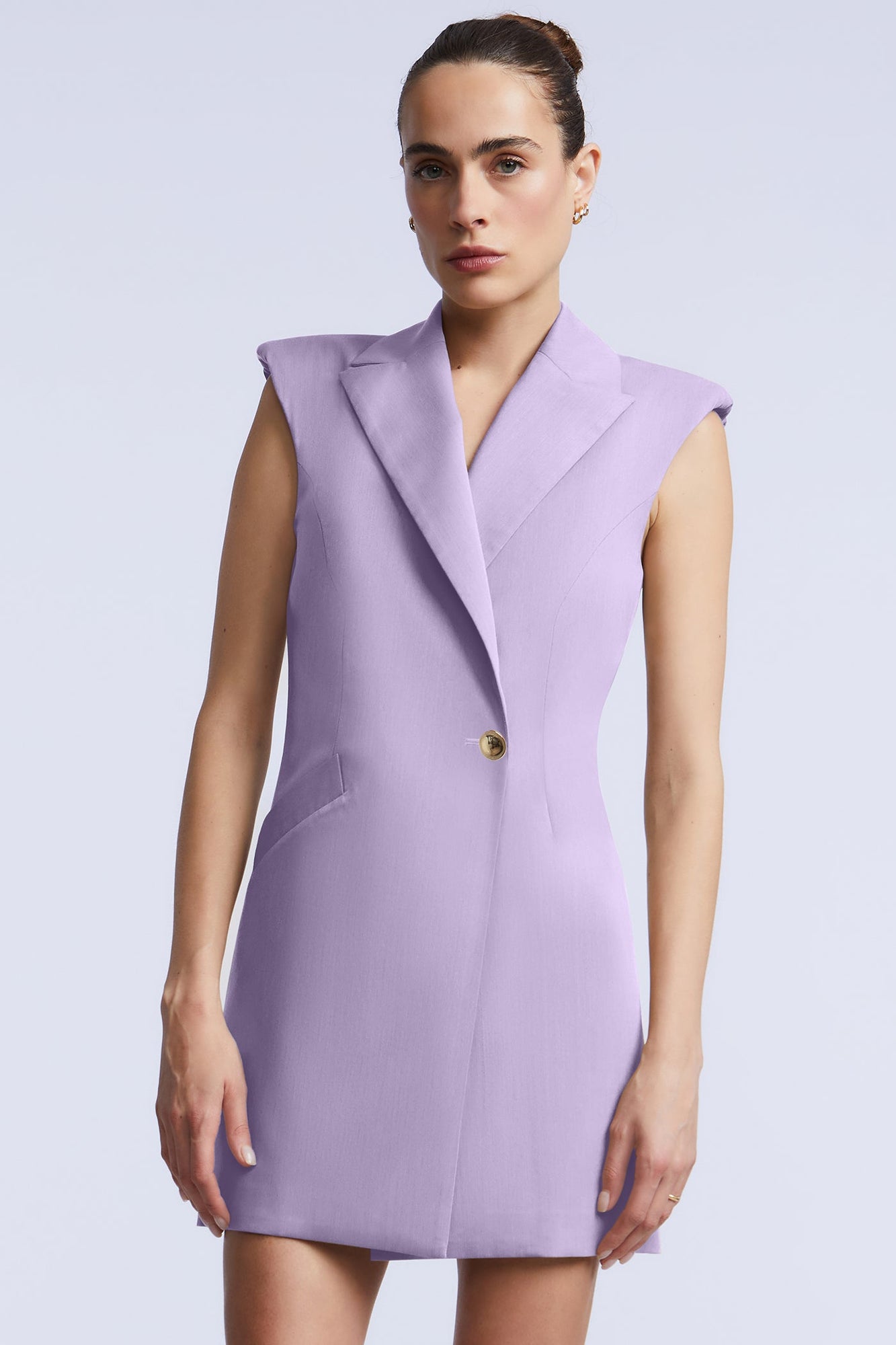 Kara Blazer Dress | Lavender