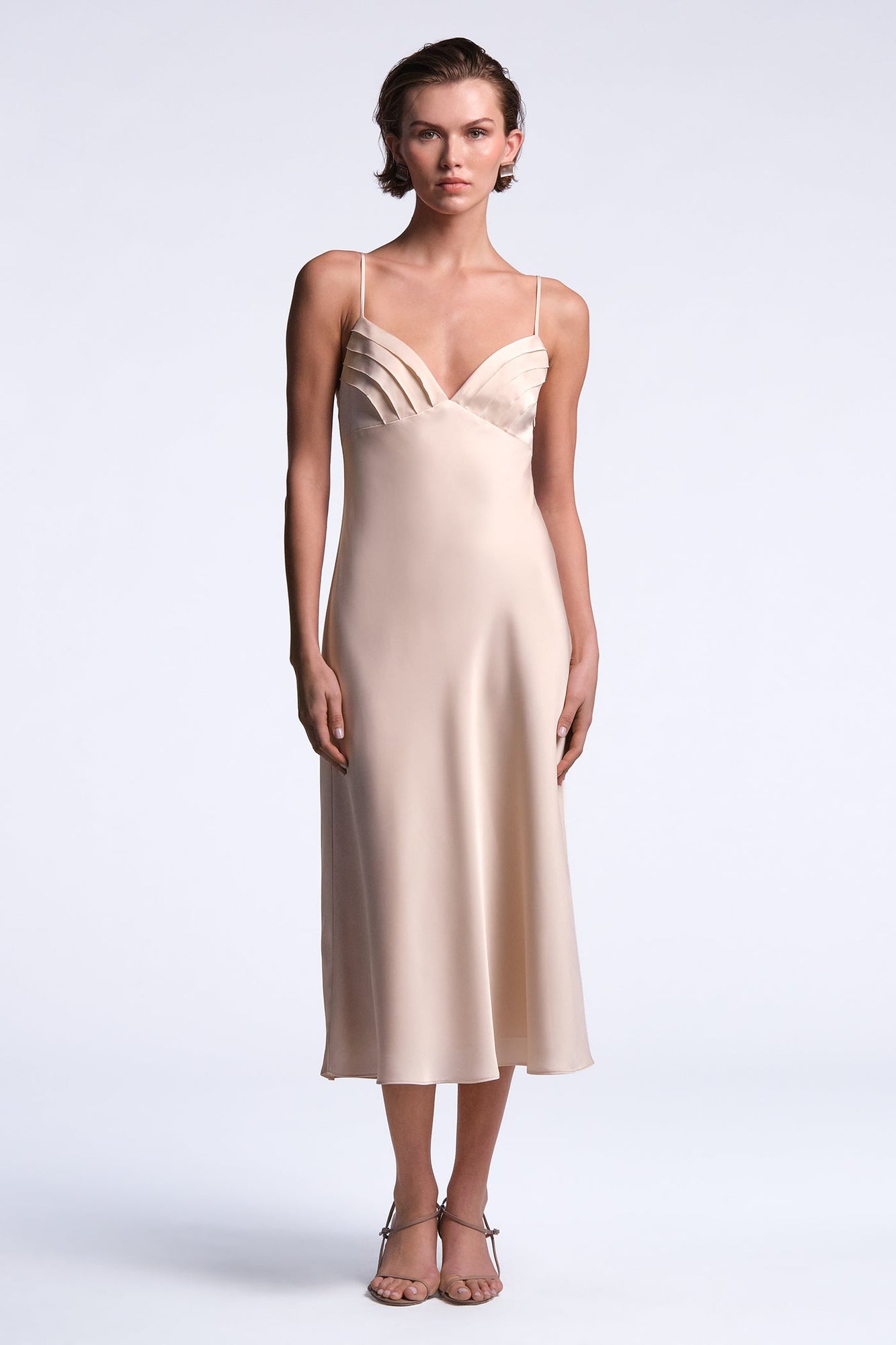 Mona Dress | Peach Blush