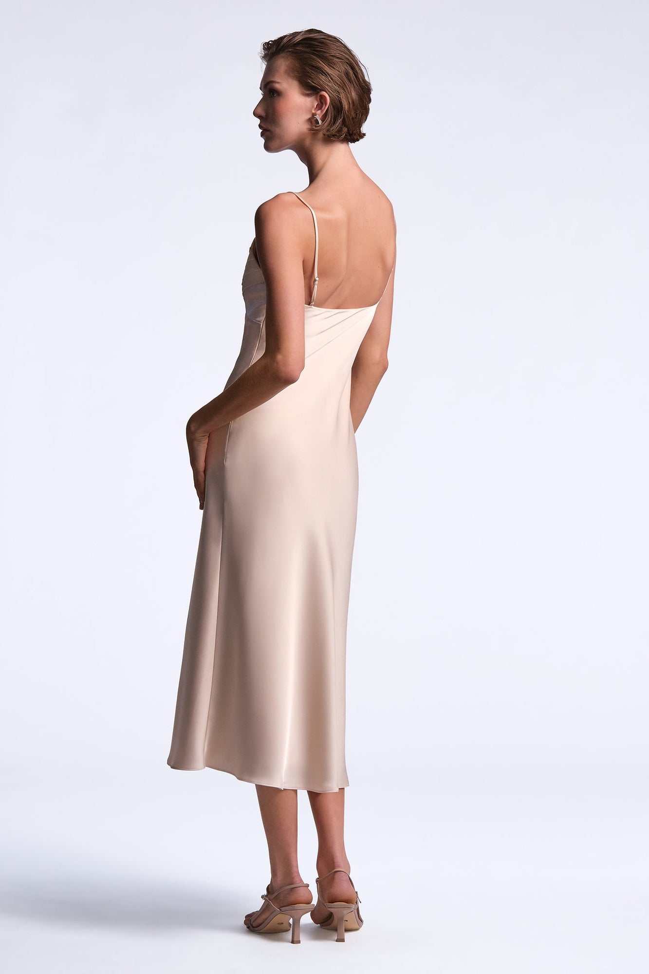 Mona Dress | Peach Blush