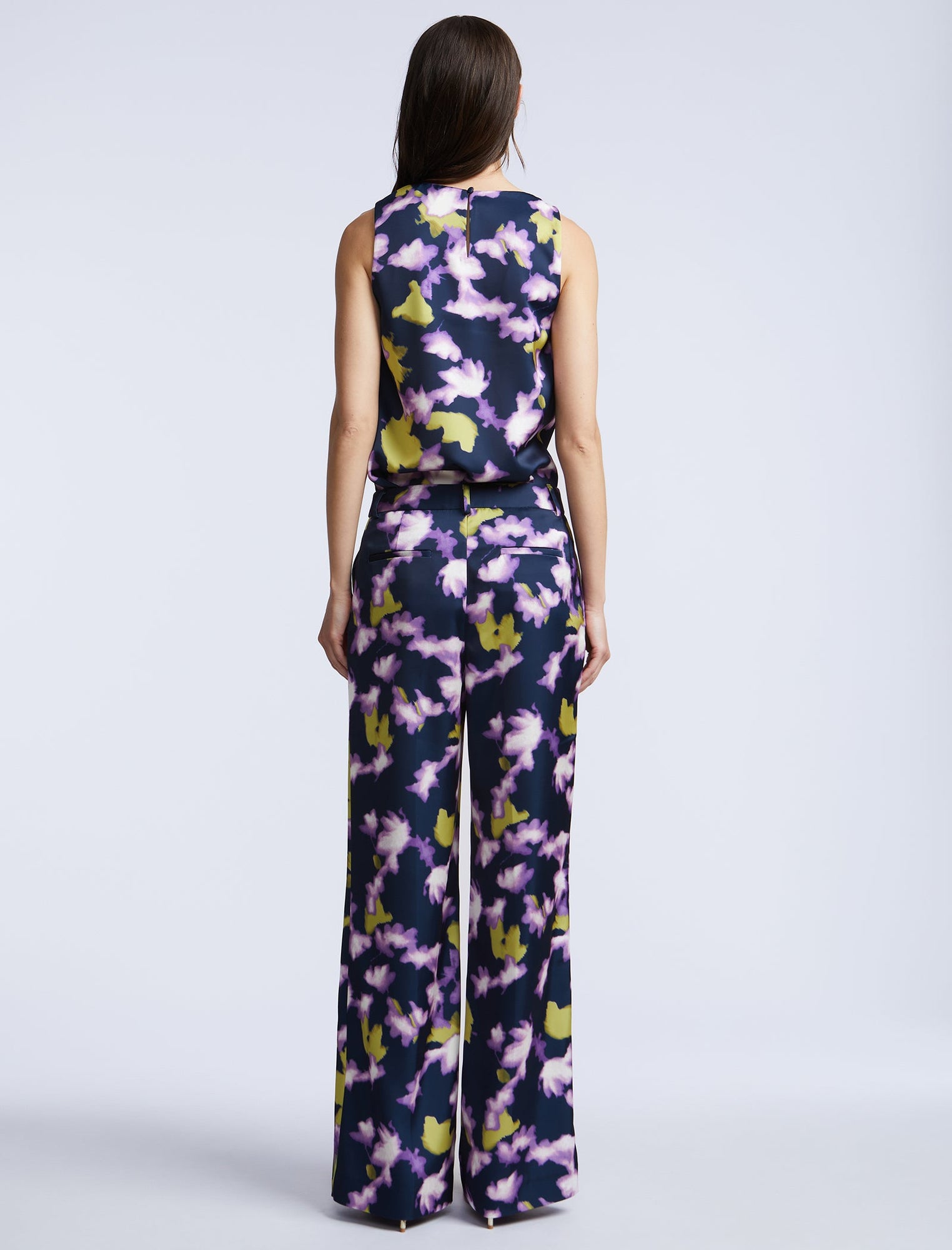 Printed Cami | Meadow Violet Floral Print