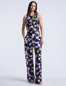 Printed Cami | Meadow Violet Floral Print