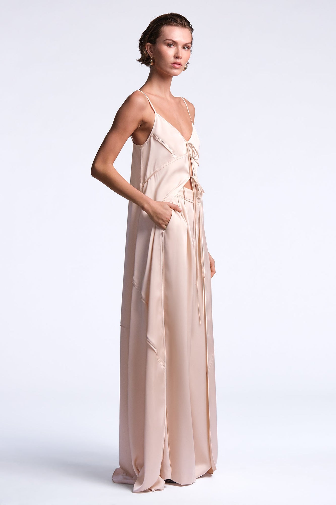 Cherie Blouse | Peach Blush