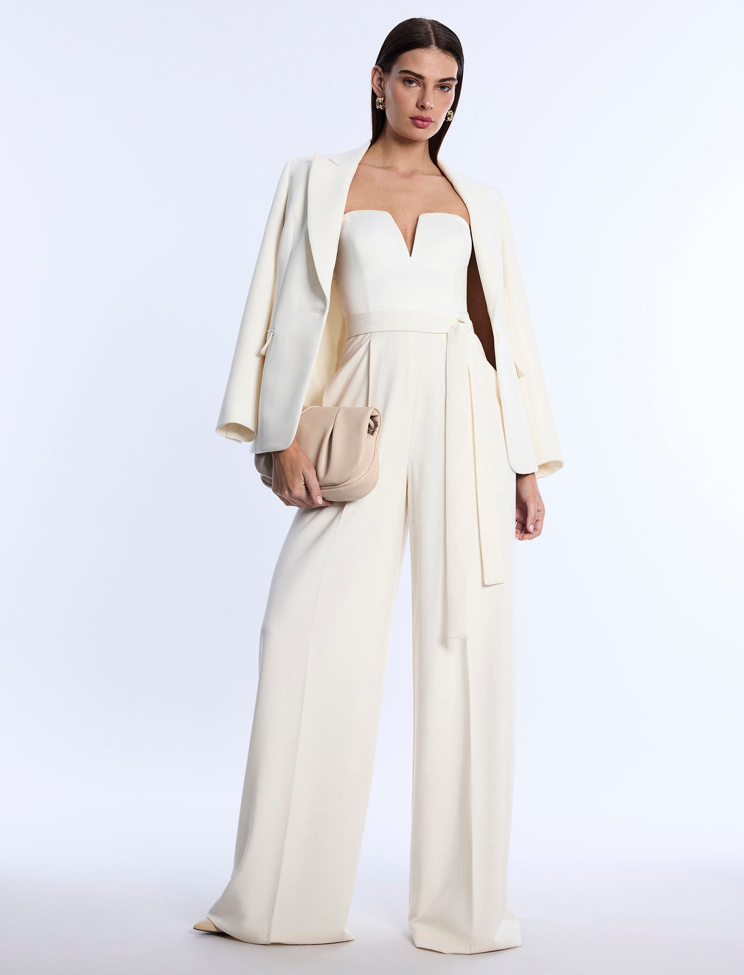 Mixed Media Jumpsuit | Jasmine