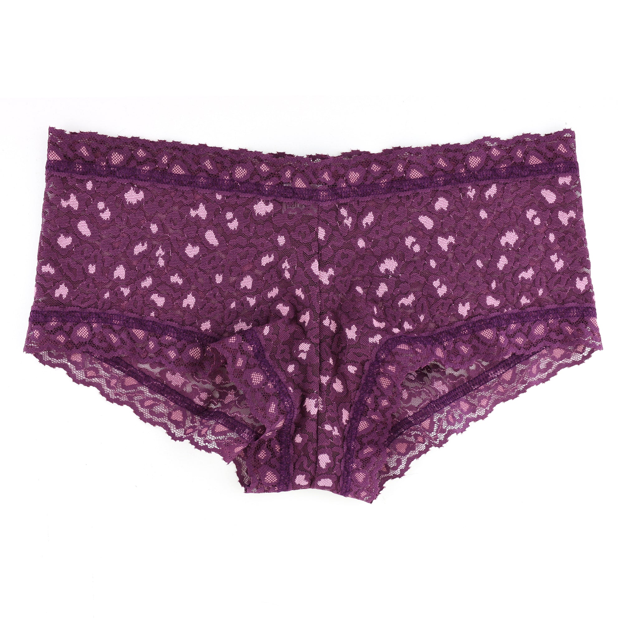 Cross-Dyed Boyshort | Black Tulip/Lavender Tea