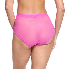 Mesh High Cut French Brief | Berry Burst (Pink)