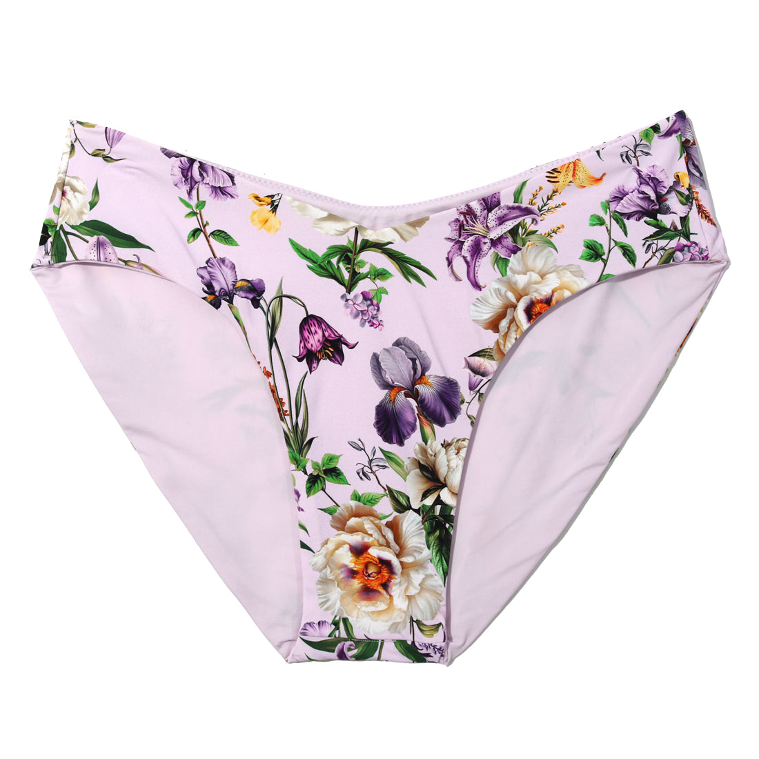 Swim V-Kini Bottom | Fawning Flora (Purple)