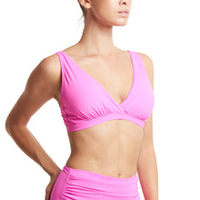 Swim Wrap Bikini Top | Unapologetic Pink