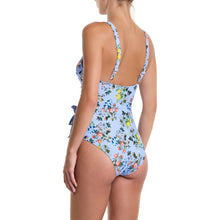 Swim Wrap One Piece | Thankful (Blue)