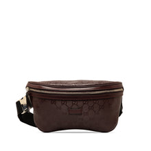 Gucci | Pre-Owned GG Imprime Belt Bag | Red