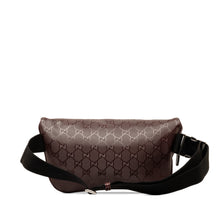 Gucci | Pre-Owned GG Imprime Belt Bag | Red