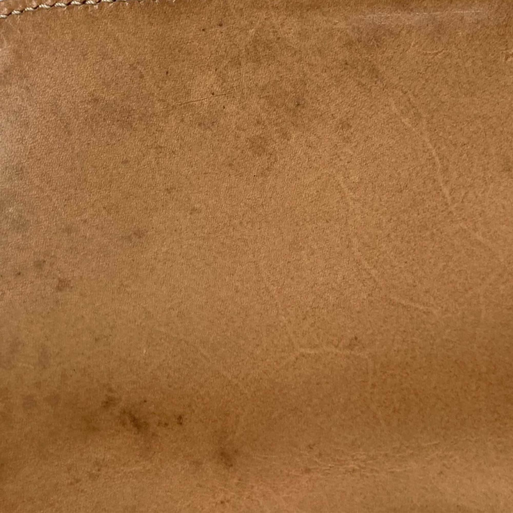 Celine | Pre-Owned Macadam Coated Canvas Clutch | Brown